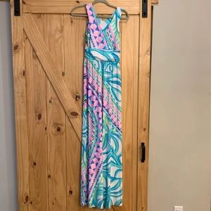 Lilly Pulitzer maxi dress xs